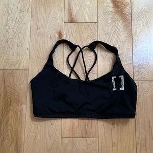 lululemon athletica Black Strappy Sports Bra